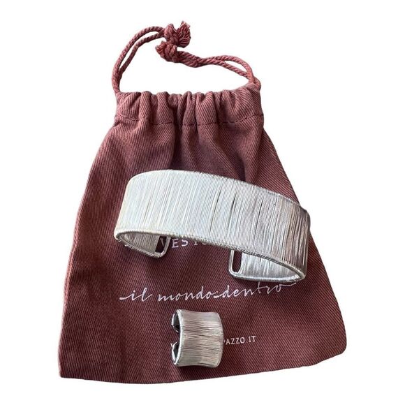 VESTOPAZZOāThināWireāBandāBraceletāAndāRingāSet. - Picture 4 of 8